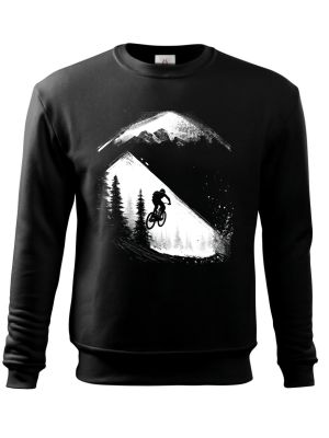 MTB - Mountain bike, horské kolo, V4, bílý potisk