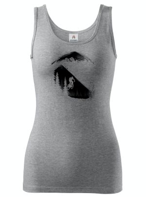 MTB - Mountain bike, horské kolo, v4, černý potisk