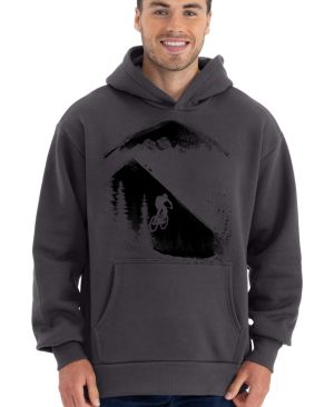 MTB - Mountain bike, horské kolo, v4, černý potisk