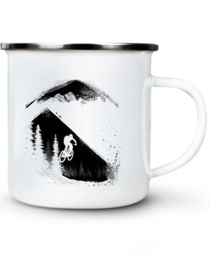 MTB - Mountain bike, horské kolo, v4, černý potisk