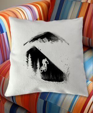 MTB - Mountain bike, horské kolo, v4, černý potisk