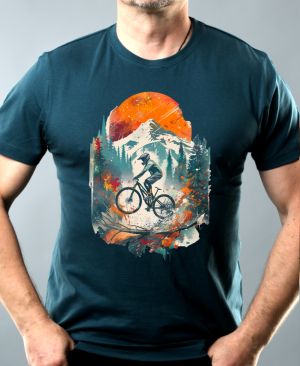 MTB západ slunce