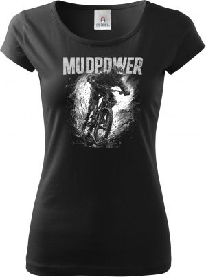 MUDPOWER, Downhill, MTB, Mountain Bike, bílý, V4