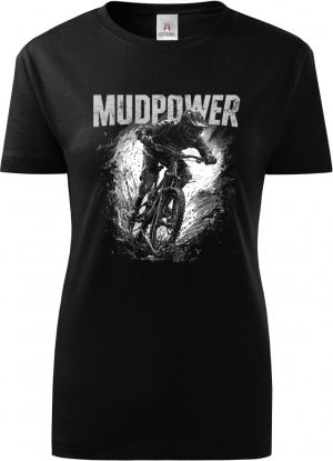 MUDPOWER, Downhill, MTB, Mountain Bike, bílý, V4