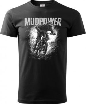 MUDPOWER, Downhill, MTB, Mountain Bike, bílý, V4