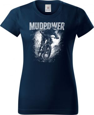 MUDPOWER, Downhill, MTB, Mountain Bike, bílý, V4