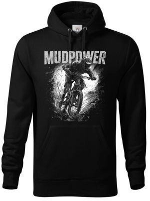 MUDPOWER, Downhill, MTB, Mountain Bike, bílý, V4