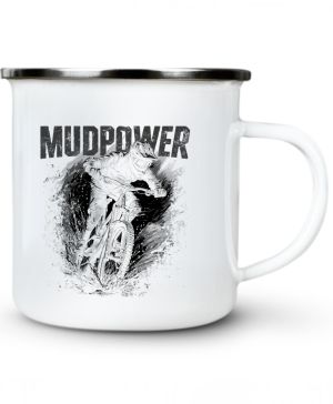 MUDPOWER, Downhill, MTB, Mountain Bike, bílý, V4