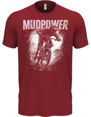 MUDPOWER, Downhill, MTB, Mountain Bike, bílý, V4