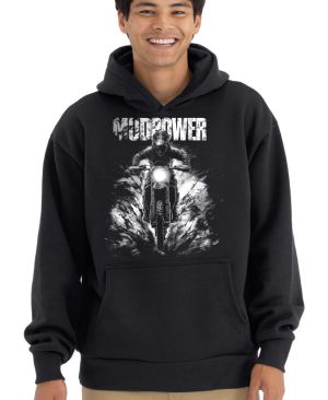 MUDPOWER, Enduro, Motocross, bílý, V3