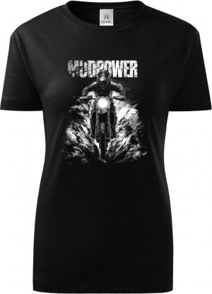 MUDPOWER, Enduro, Motocross, bílý, V3