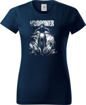 MUDPOWER, Enduro, Motocross, bílý, V3