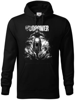 MUDPOWER, Enduro, Motocross, bílý, V3