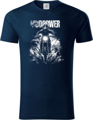 MUDPOWER, Enduro, Motocross, bílý, V3