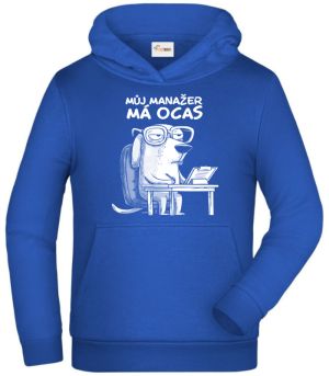 Můj manažer má ocas, bílý potisk