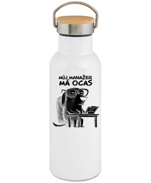 Můj manažer má ocas, černý potisk