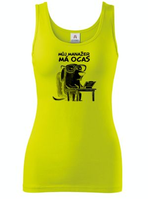 Můj manažer má ocas, černý potisk