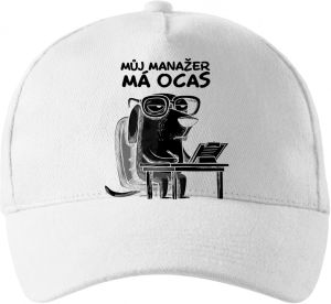 Můj manažer má ocas, černý potisk