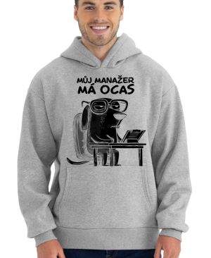 Můj manažer má ocas, černý potisk