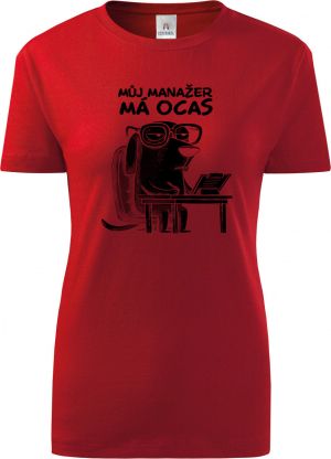 Můj manažer má ocas, černý potisk