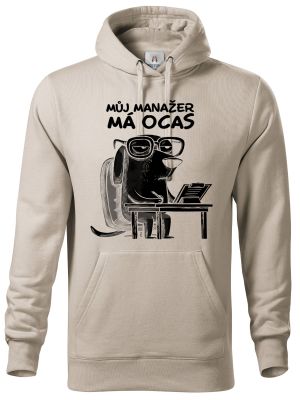 Můj manažer má ocas, černý potisk