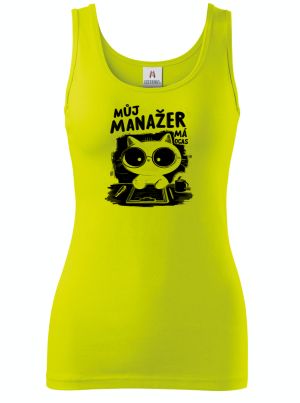 Můj manažer má ocas, V2, černý potisk