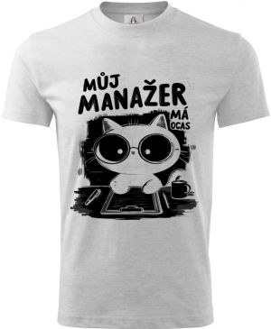 Můj manažer má ocas, V2, černý potisk