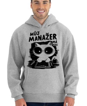 Můj manažer má ocas, V2, černý potisk