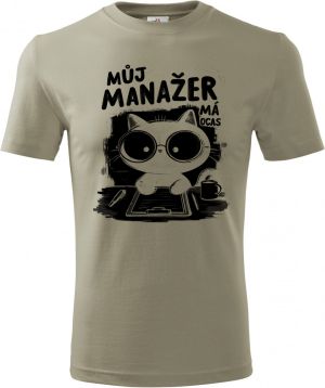 Můj manažer má ocas, V2, černý potisk