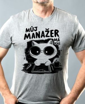 Můj manažer má ocas, V2, černý potisk