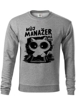 Můj manažer má ocas, V2, černý potisk