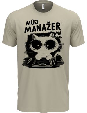 Můj manažer má ocas, V2, černý potisk