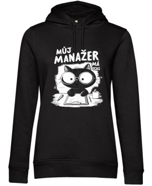 Můj manažer má ocas, V2, bílý potisk