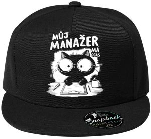 Můj manažer má ocas, V2, bílý potisk