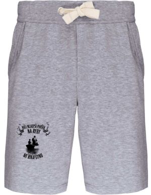 Můj nejlepší parťák na ryby, mi říká synu, černý tisk