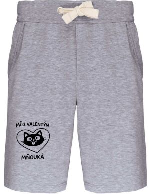 Můj Valentýn mňouká, černý potisk