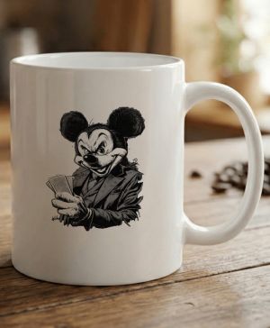 Myšák chaosu, černý tisk