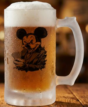 Myšák chaosu, černý tisk