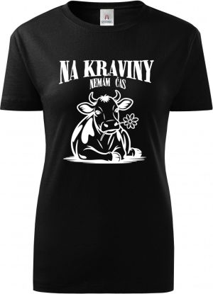 Na kraviny nemám čas, bílý potisk