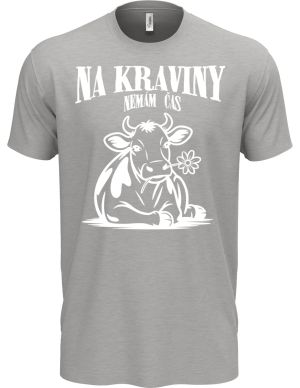 Na kraviny nemám čas, bílý potisk