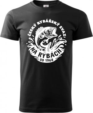Na rybách od roku 1968, bílý potisk