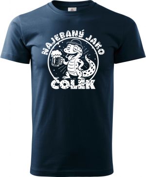 Najebaný jako čolek, bílý tisk
