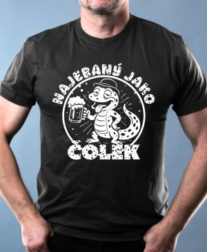 Najebaný jako čolek, bílý tisk