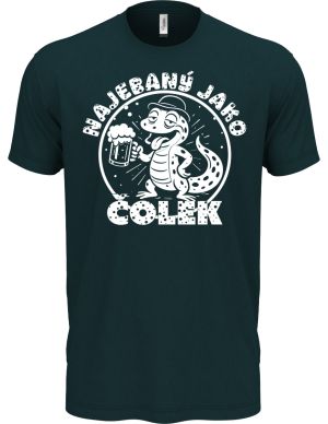 Najebaný jako čolek, bílý tisk