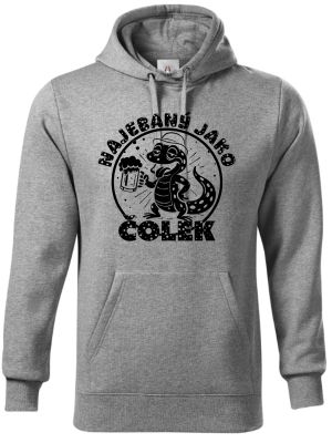 Najebaný jako čolek, černý tisk