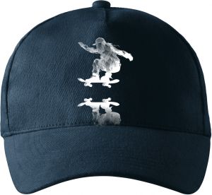 Nebeský skater, bílý potisk