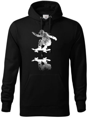 Nebeský skater, bílý potisk