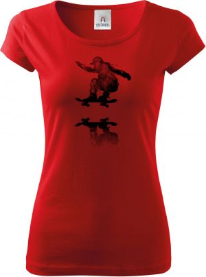 Nebeský skater, černý potisk