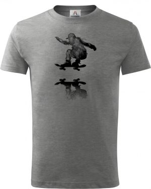 Nebeský skater, černý potisk