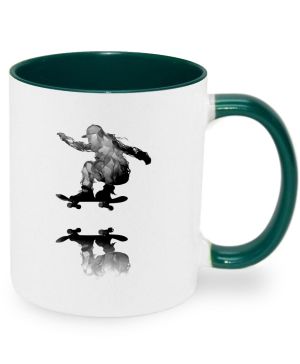 Nebeský skater, černý potisk